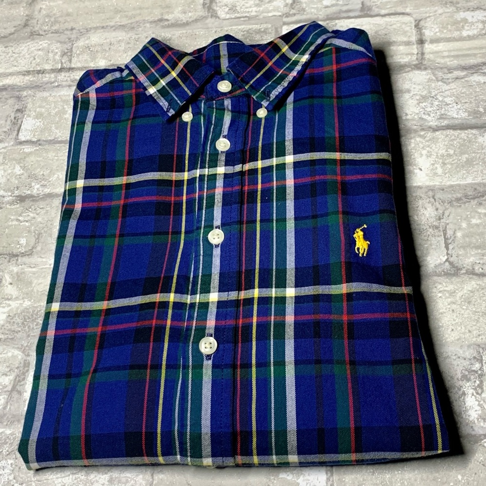 RALPH LAUREN: BOYS BUTTON UP LONG SLEEVE SHIRT
